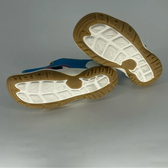 KEEN NEW KNOTCH CREEK TIE DYE RAINBOW BLUE WATER HIKING SANDALS 5 - Picture 9 of 10